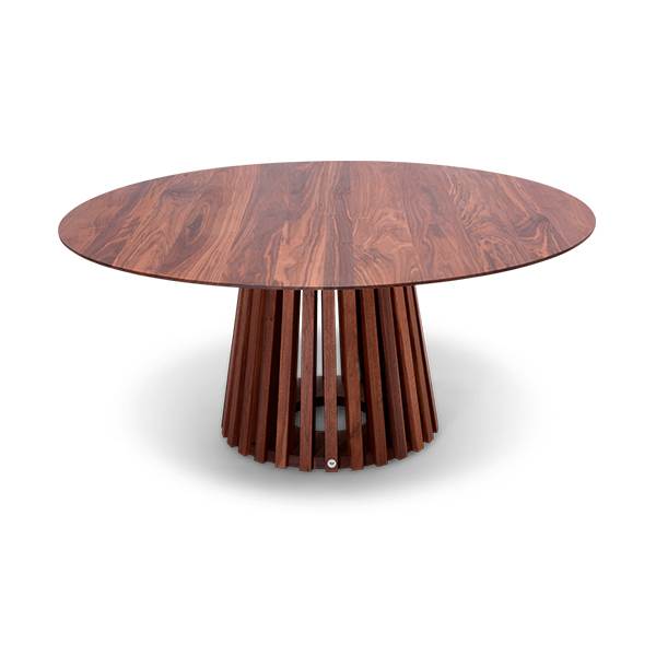 Se Wood Zone WZ.12 spisebord - Røget eg / RMC Pure hos Erling Christensen Møbler