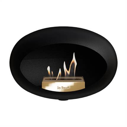 Wall biopejs fra Le Feu i sort med vægmontering i sort