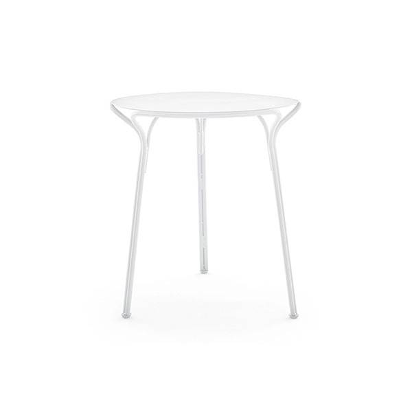 Kartell Hiray rundt havebord, É: 65 cm – Hvid