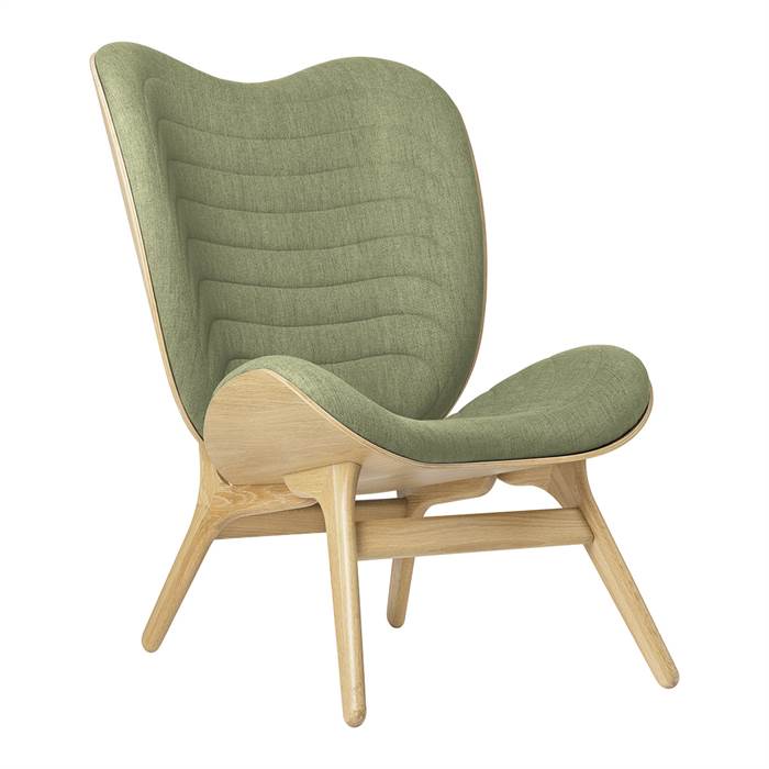 Køb Umage A Conversation Piece Tall Loungechair – Grøn – Lys eg