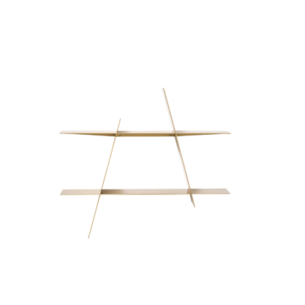 Andersen Furniture A-shelf - mellem - messing
