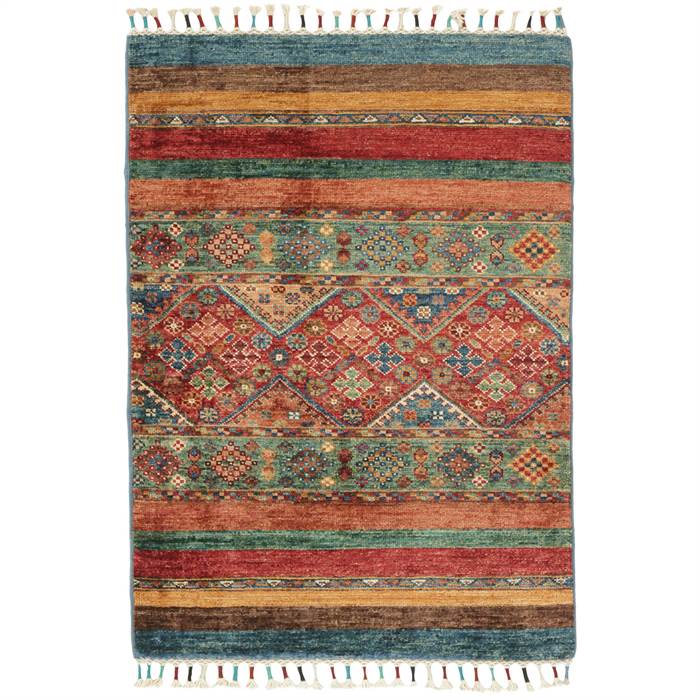 Billede af Ægte tæppe Iran Shall - 66x95 cm