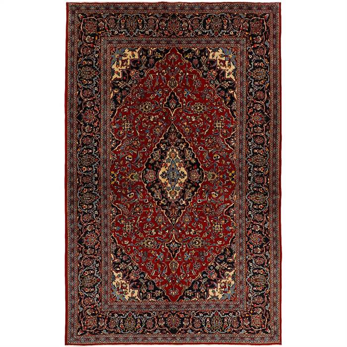 Billede af Ægte tæppe Iran Keshan 140x222 cm