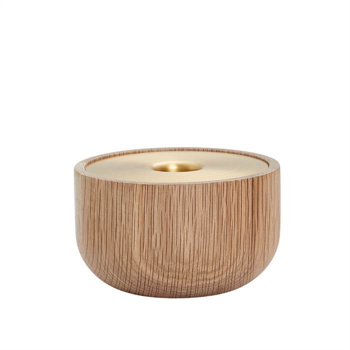Andersen Furniture Oak Nordic candle light holder - 6 x 10 cm