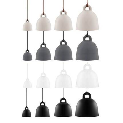 Normann Copenhagen - Bell lamp x-small - white