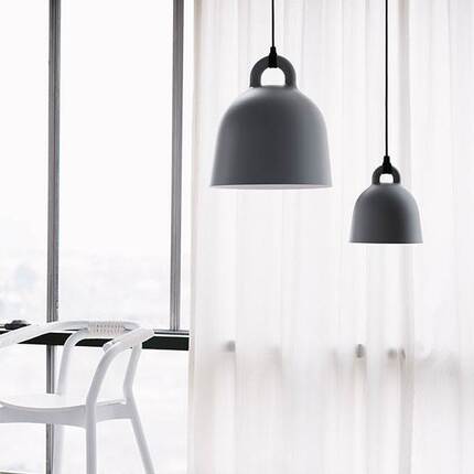 Normann Copenhagen - Bell lamp medium - grey