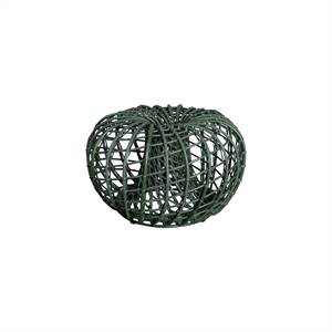 Cane-line Nest fodskammel / sofabord - Dark green - lille 