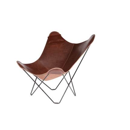 Cuero Pampa Soft Leather pude - Chocolate