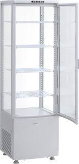 Scandomestic RTC 237 WE Displaykøleskab, hvid