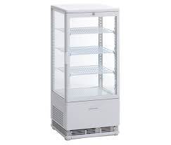 Scancool RT 82 WE Displaykøleskab, hvid