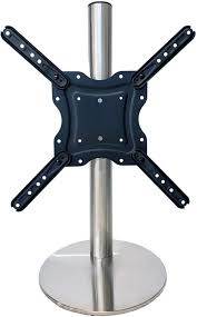 Sinox StandView TV bordstand med drejbar top. 26"-55". Alu finish