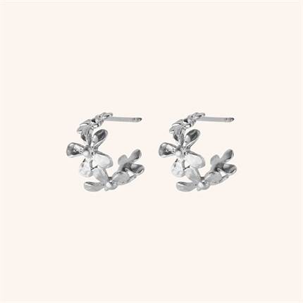 Pernille Corydon Wild Poppy hoops - Genbrugssølv