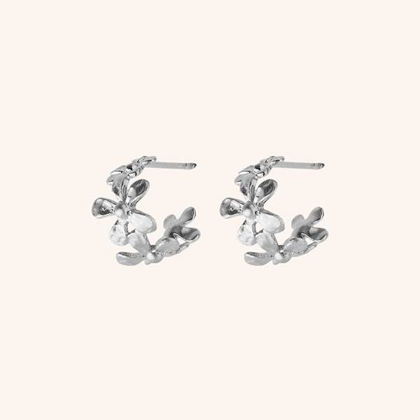 Pernille Corydon Wild Poppy hoops - Genbrugssølv