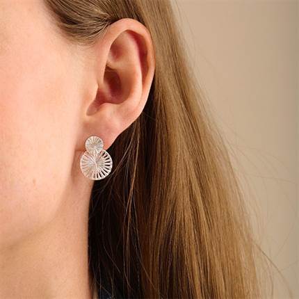 Pernille Corydon Small Starlight øreringe - Sølv