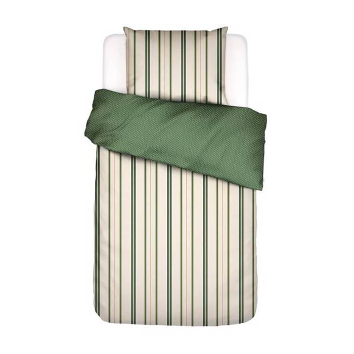 Essenza Meryl Pure Olive Duvet sengetøj - 140x220 cm