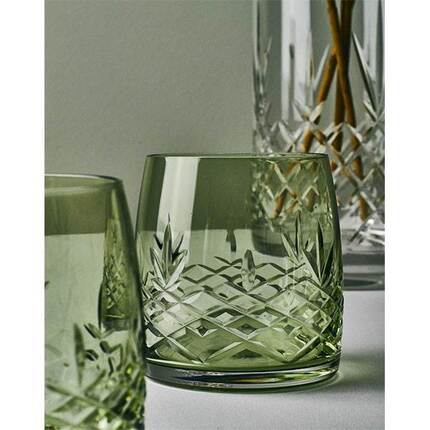 Frederik Bagger Crispy Aqua Emerald glas - 2 pak.