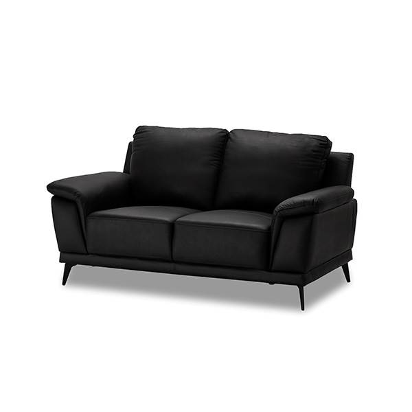 Erling Christensen Møbler Dortmund 2 pers. lædersofa : Erling Christensen Møbler : Erling Christensen Møbler