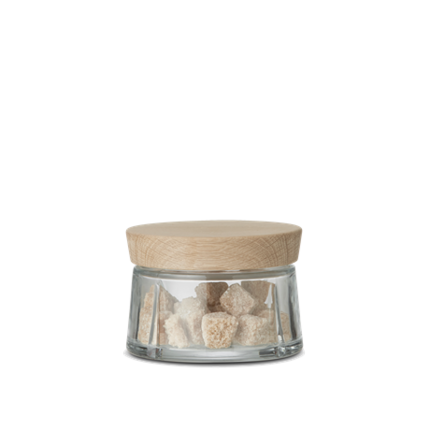 Rosendahl Grand Cru opbevaringsglas - 0,25 l - egetræ