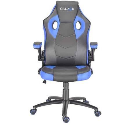 GEAR4U Gambit Pro gamer stol - sort/blå