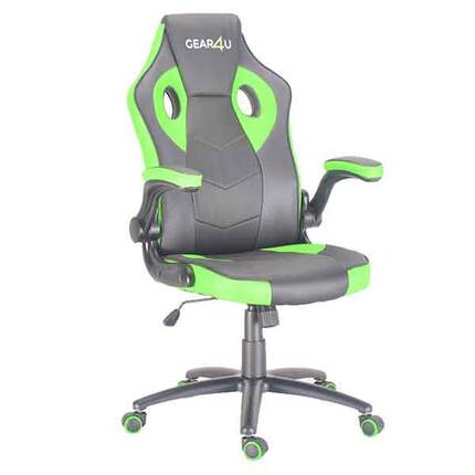 GEAR4U Gambit Pro gamer stol  - sort/grøn