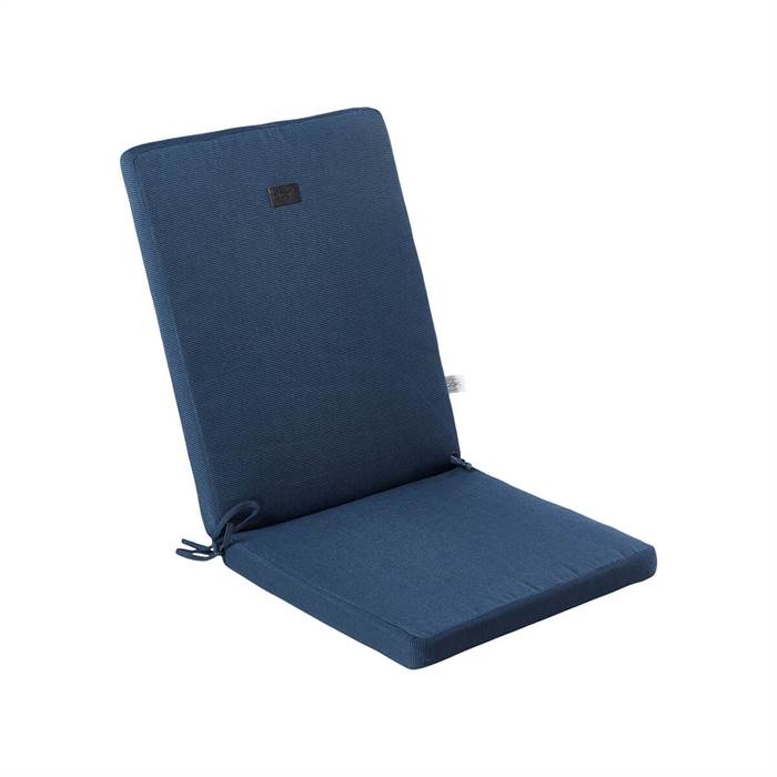 Sæde/ryghynde til klapstol - Blå