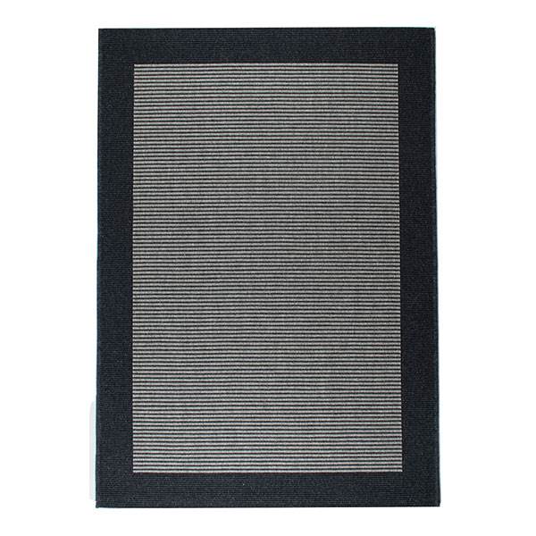 HC tæpper Casablanca fladvævet tæppe - Mørkegrå, 80x150 cm
