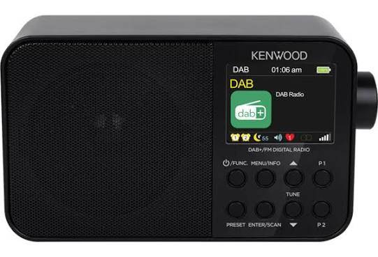 Kenwood CR-M30DAB-B DAB+ køkkenradio Sort eller hvid