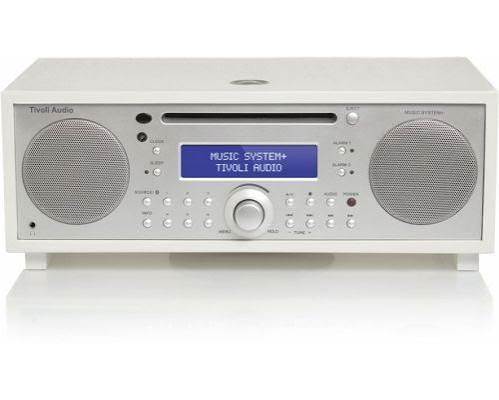 Tivoli Audio Music System Plus HiFi system piano white