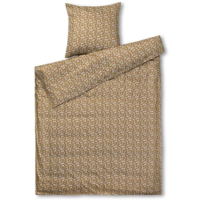 Køb Juna Pleasantly sengetøj – Mustard – 140 x 200 cm