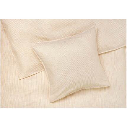 Juna Monochrome sengetøj  - Okker / Hvid