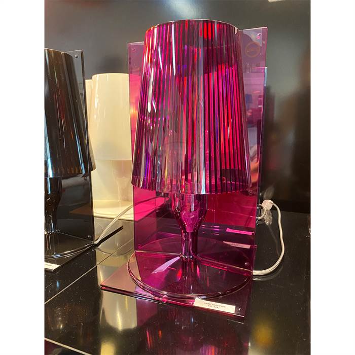 Køb Kartell Take bordlampe – Pink – Udstillingsmodel
