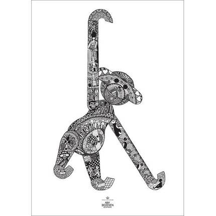 Kay Bojesen abe plakat 50x70 cm 