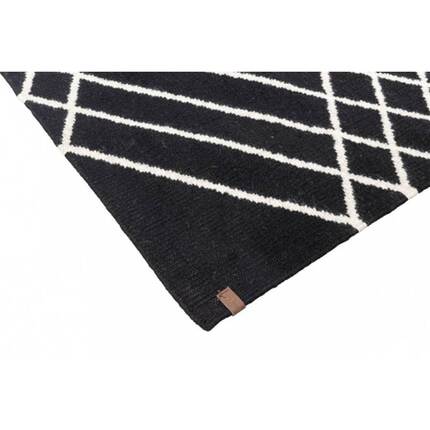 Kilroy Indbo Thule tæppe - 100% uld, Black - Flere størrelser