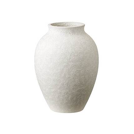 Knabstrup Keramik Knabstrup vase hvid - 12,5 cm.