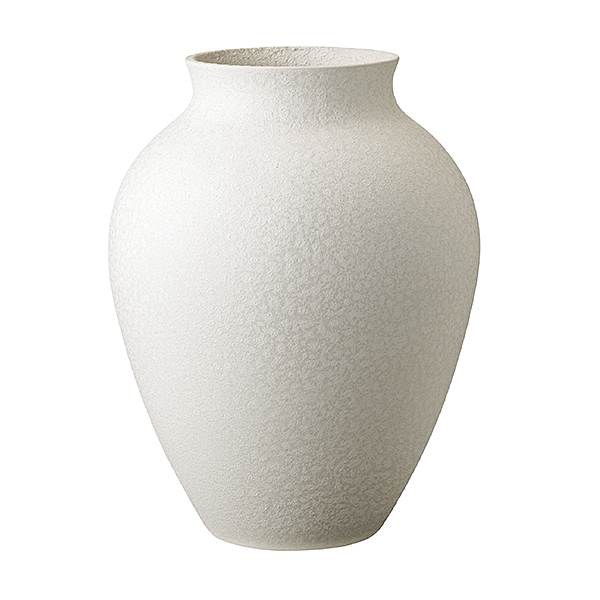 Knabstrup Keramik Knabstrup vase hvid - 35 cm.