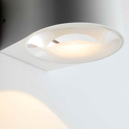 Lampefeber Frey Down IP65 væglampe - LED - Hvid 