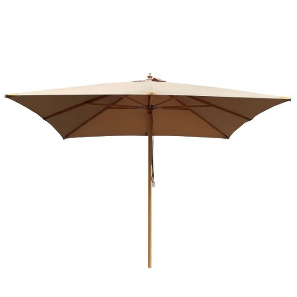 Milano parasol - 3x3 meter - Cappuccino