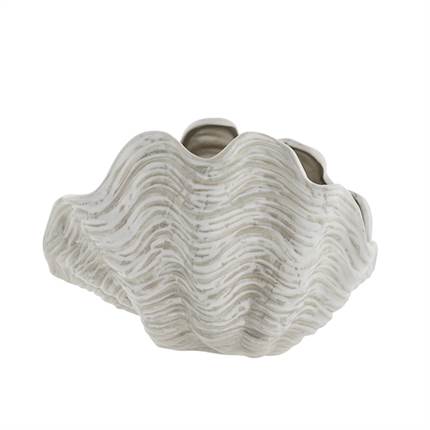 Lene Bjerre Sheline musling vase 26x19,5 cm. 