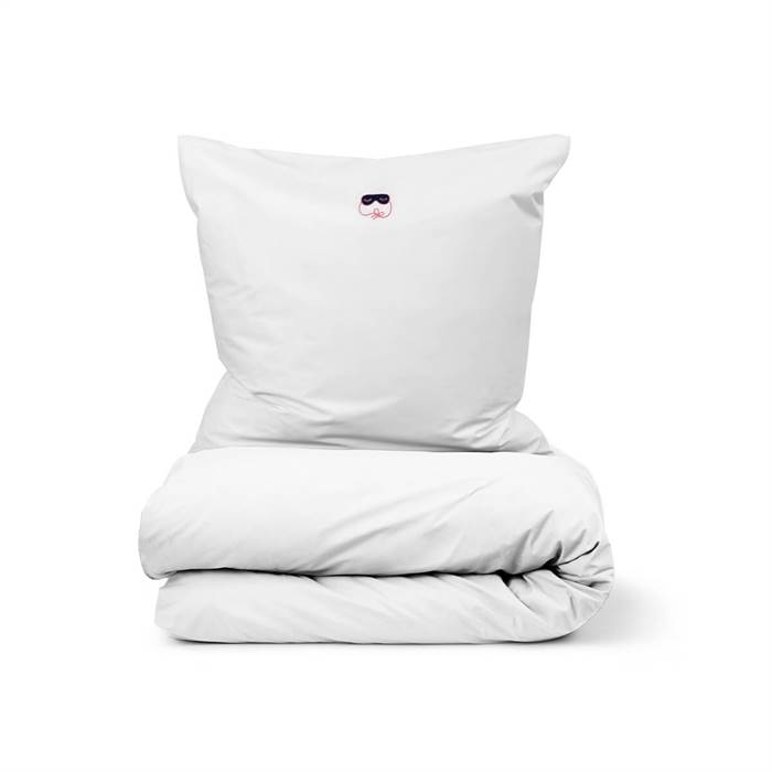 Køb Normann Copenhagen Snooze sengesæt – Deep sleep hvid