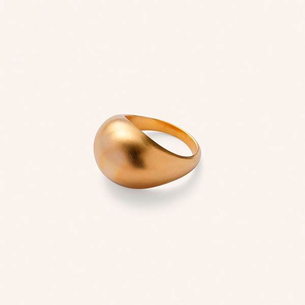 Pernille Corydon Echo ring - Forgyldt messing - Flere størrelser 