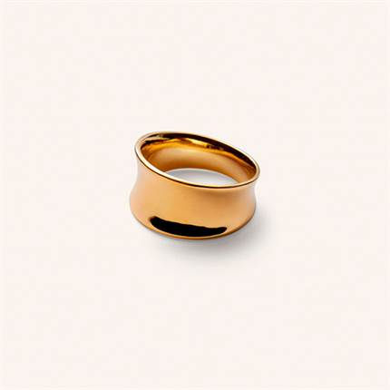 Pernille Corydon Reflection Ring - Forgyldt messing