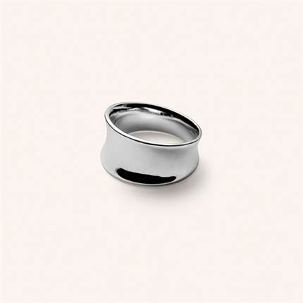 Pernille Corydon Reflection Ring - Forsølvet messing