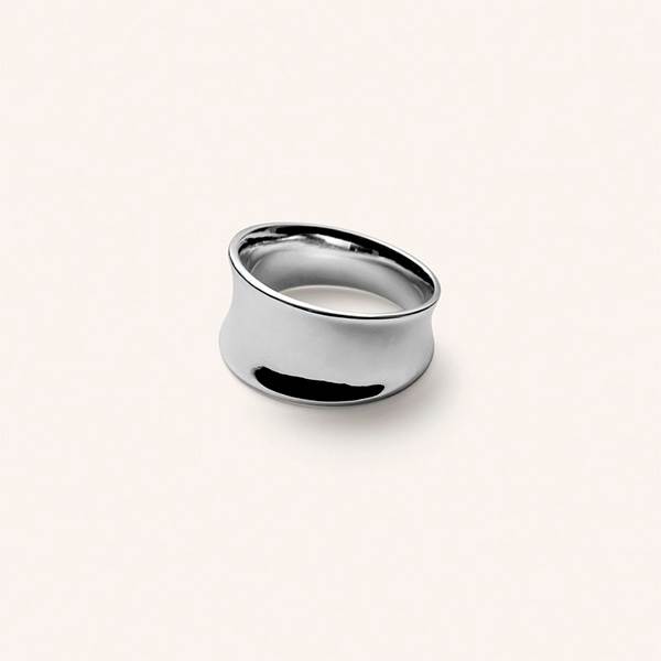 Pernille Corydon Reflection Ring - Forsølvet messing