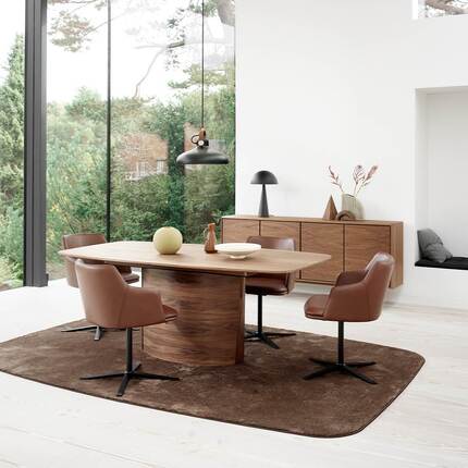 Skovby SM55 spisebordsstol - Drejestel miljøbillede