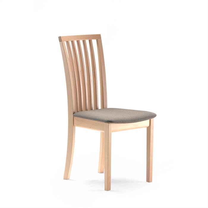 Skovby SM66 spisebordsstol - Lakeret bøg m. stofgruppe 1
