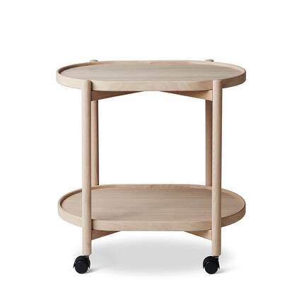 Thomsen Furniture James oval bakkebord - eg / eg - 40 x 60 cm