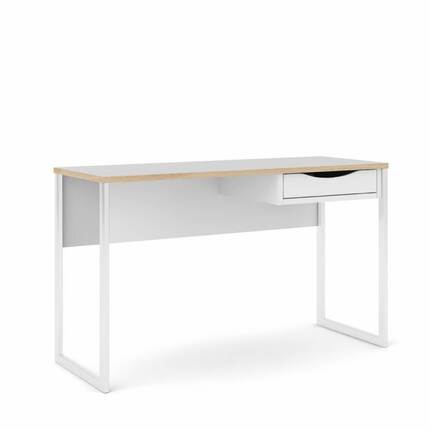 Tvilum Function Plus skrivebord - 130 cm - hvid