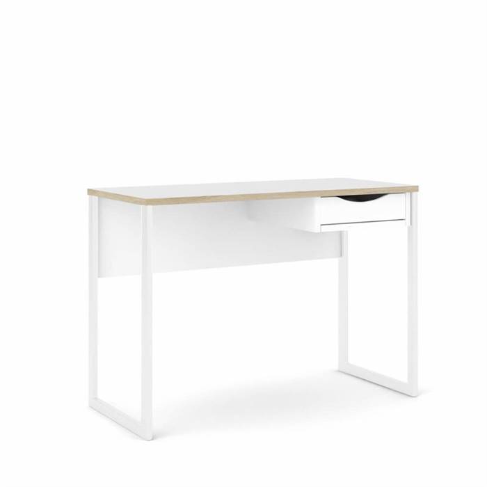 Tvilum Function Plus skrivebord - 110 cm - hvid