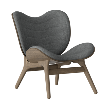 Umage Lounge Chair - Mørkegrå - Mørk eg