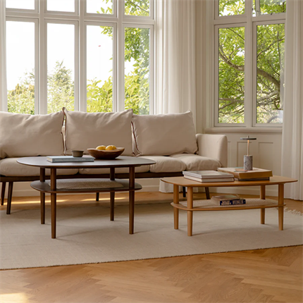 Miljøbillede af Together sofabordene i en stue